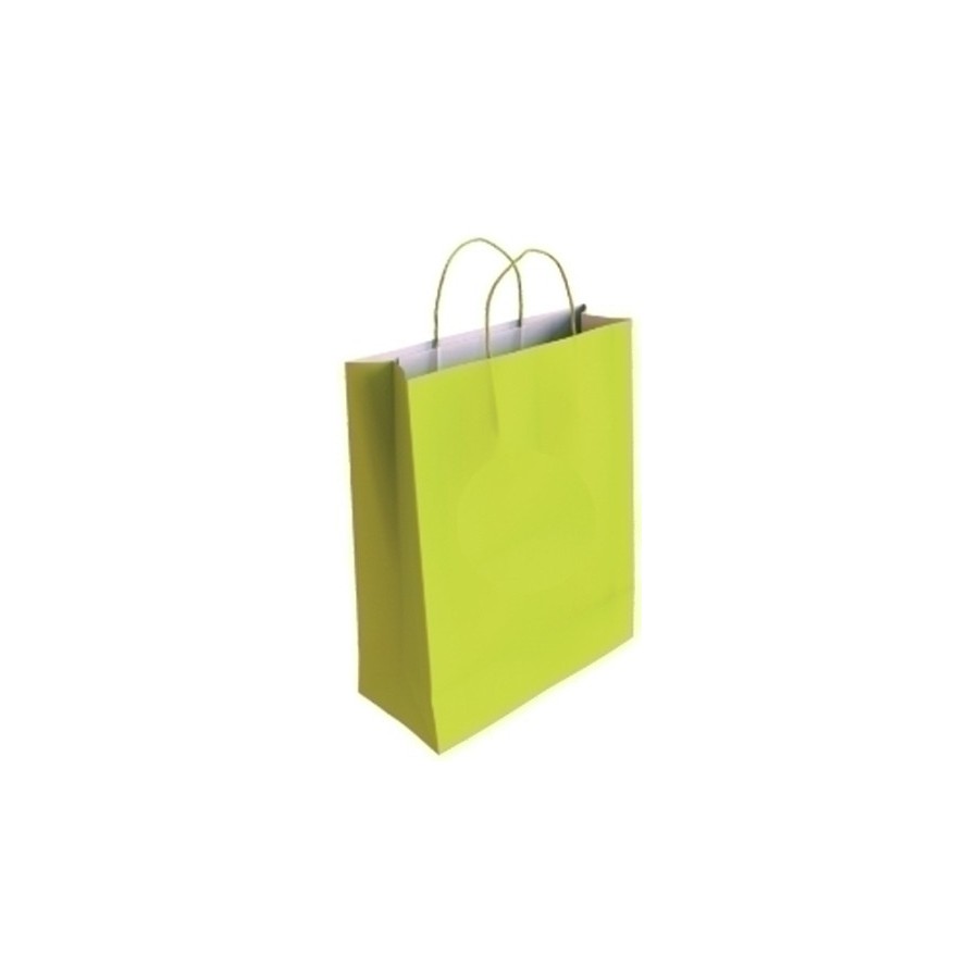 BOLSA PAPEL KRAFT BLANCO 18x24 PIS P/50