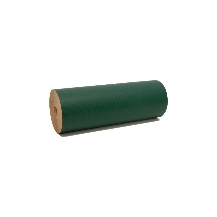 PAPEL EMB.KRAFT BOB.1ª VERDE 31 cm