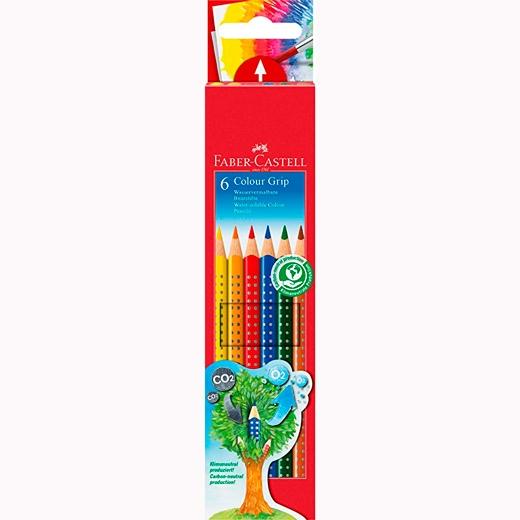 LAPICES ACLB.FABER COLOUR GRIP est. 6
