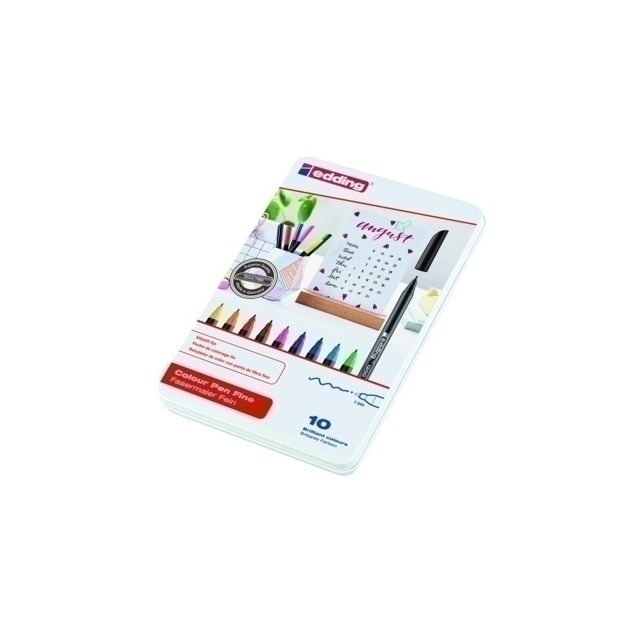 ROTUL.EDDING 1200 CAJA METAL de 10