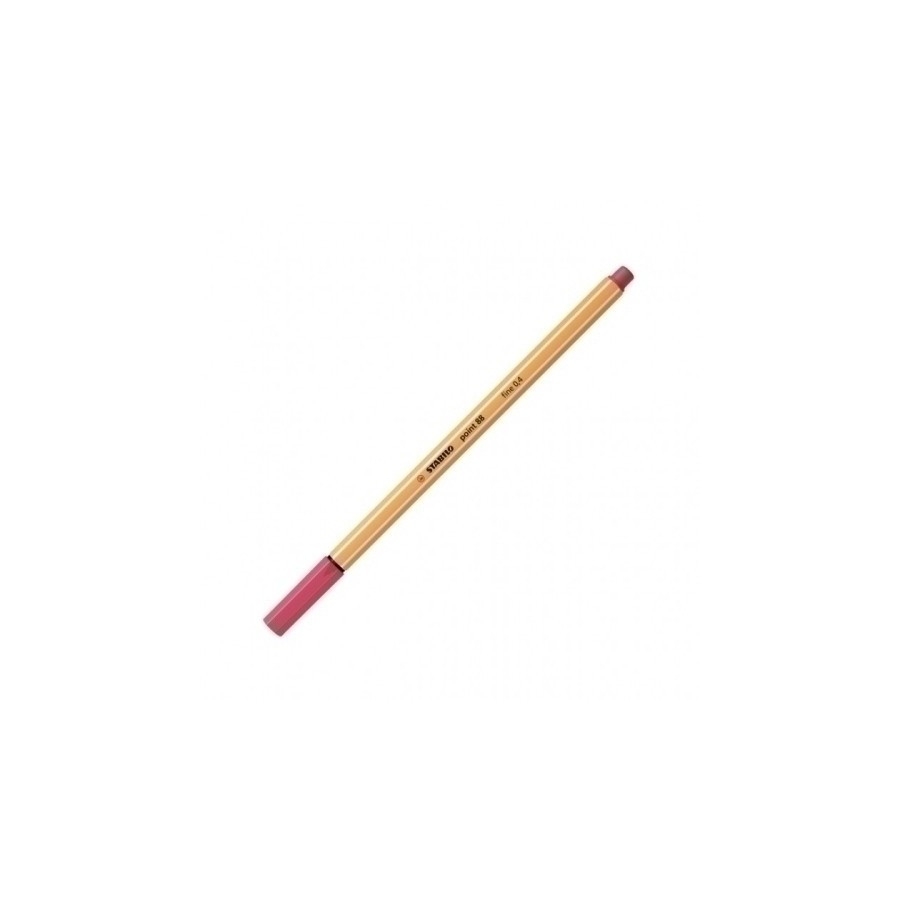 ROTUL.STABILO POINT 88 ROJO FRESA