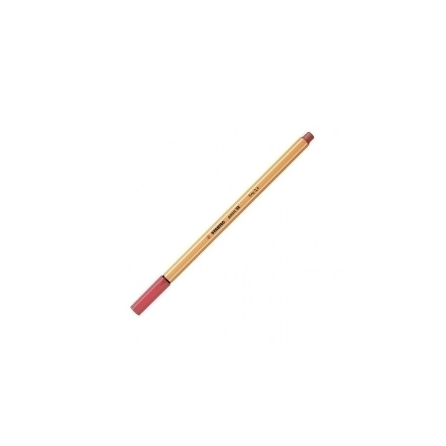 ROTUL.STABILO POINT 88 ROJO OXIDO