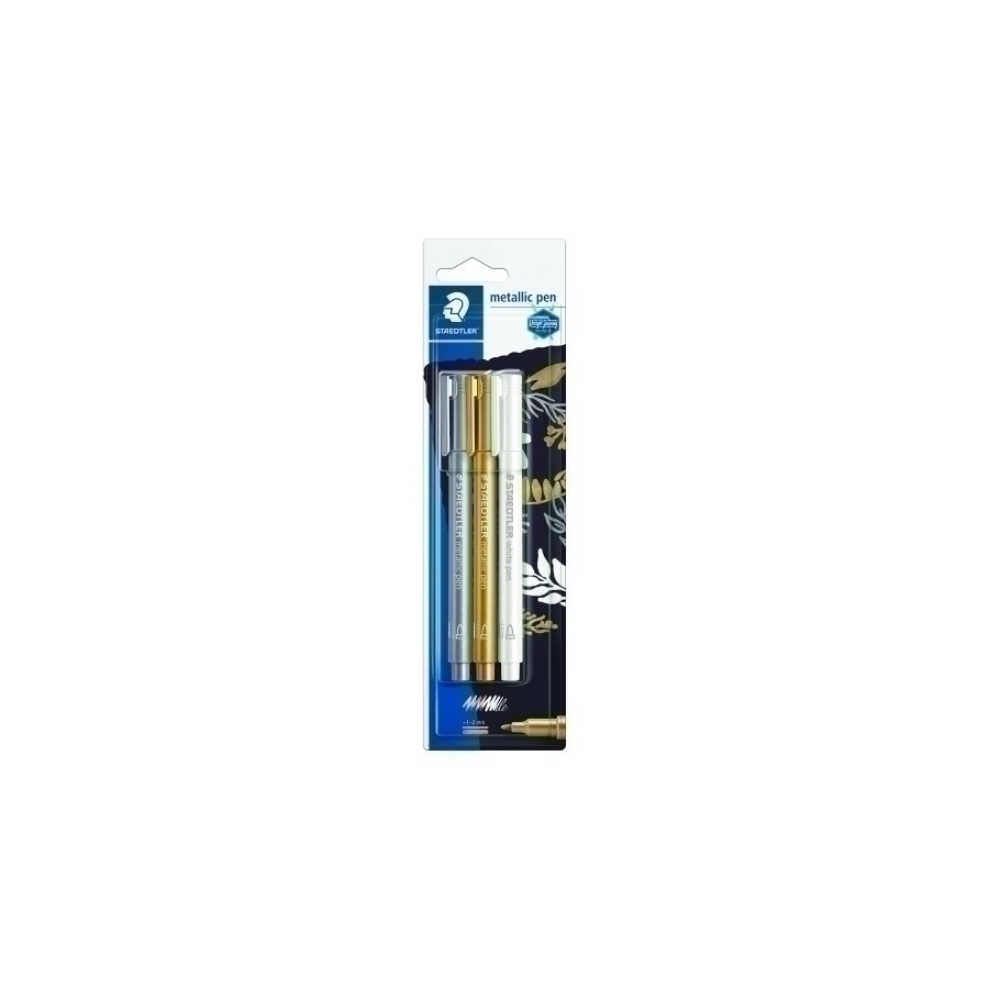 ROTUL.STAEDTL.8323 METALLIC MARKER B/3