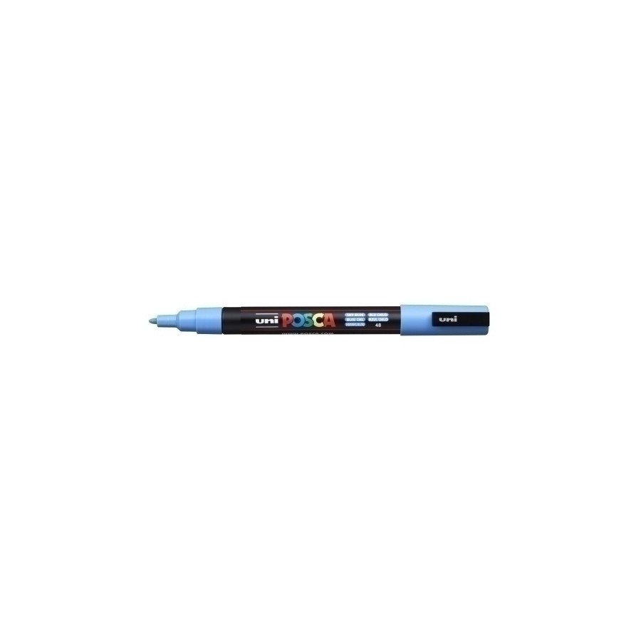 ROTUL.UNI-POSCA PC-3M AZUL CIELO