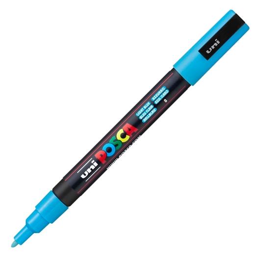 ROTUL.UNI-POSCA PC-3M AZUL CLARO
