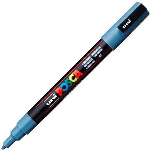 ROTUL.UNI-POSCA PC-3M GRIS PIZARRA