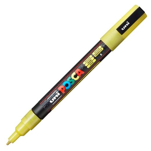 ROTUL.UNI-POSCA PC-3ML AMARILLO