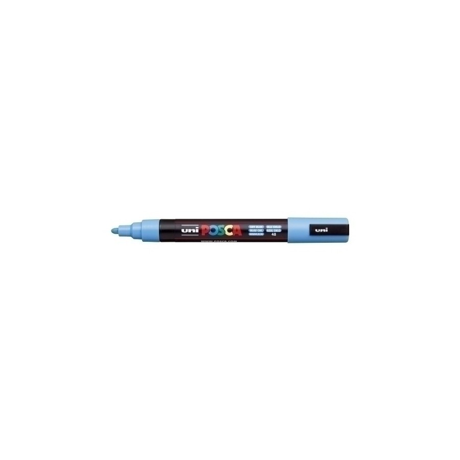 ROTUL.UNI-POSCA PC-5M AZUL CIELO