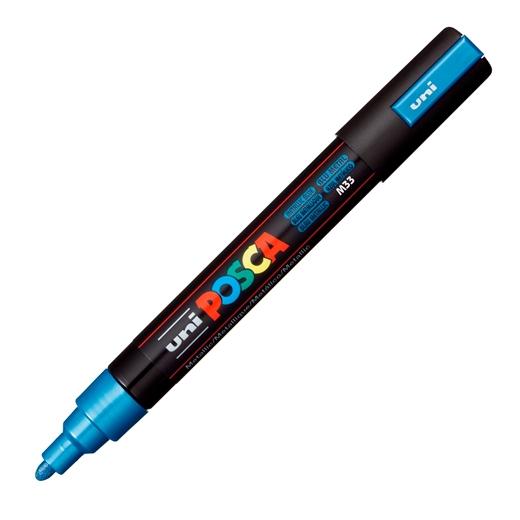 ROTUL.UNI-POSCA PC-5M AZUL METALICO