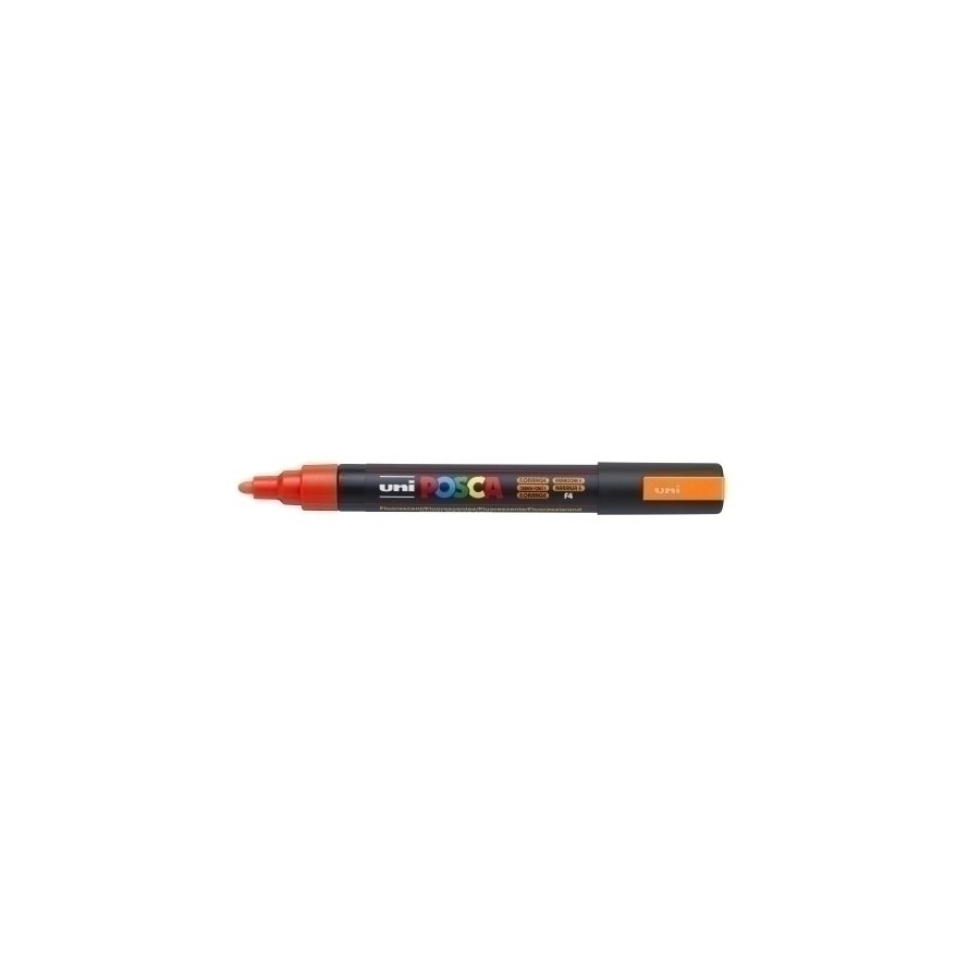 ROTUL.UNI-POSCA PC-5M FLUOR NARANJA