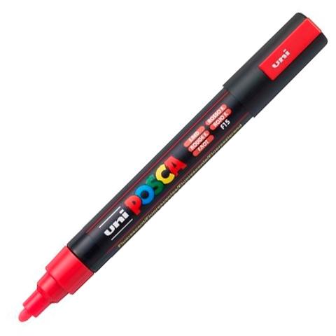 ROTUL.UNI-POSCA PC-5M FLUOR ROJO