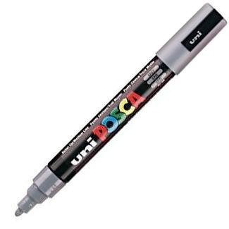 ROTUL.UNI-POSCA PC-5M GRIS