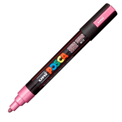 ROTUL.UNI-POSCA PC-5M ROSA METALICO