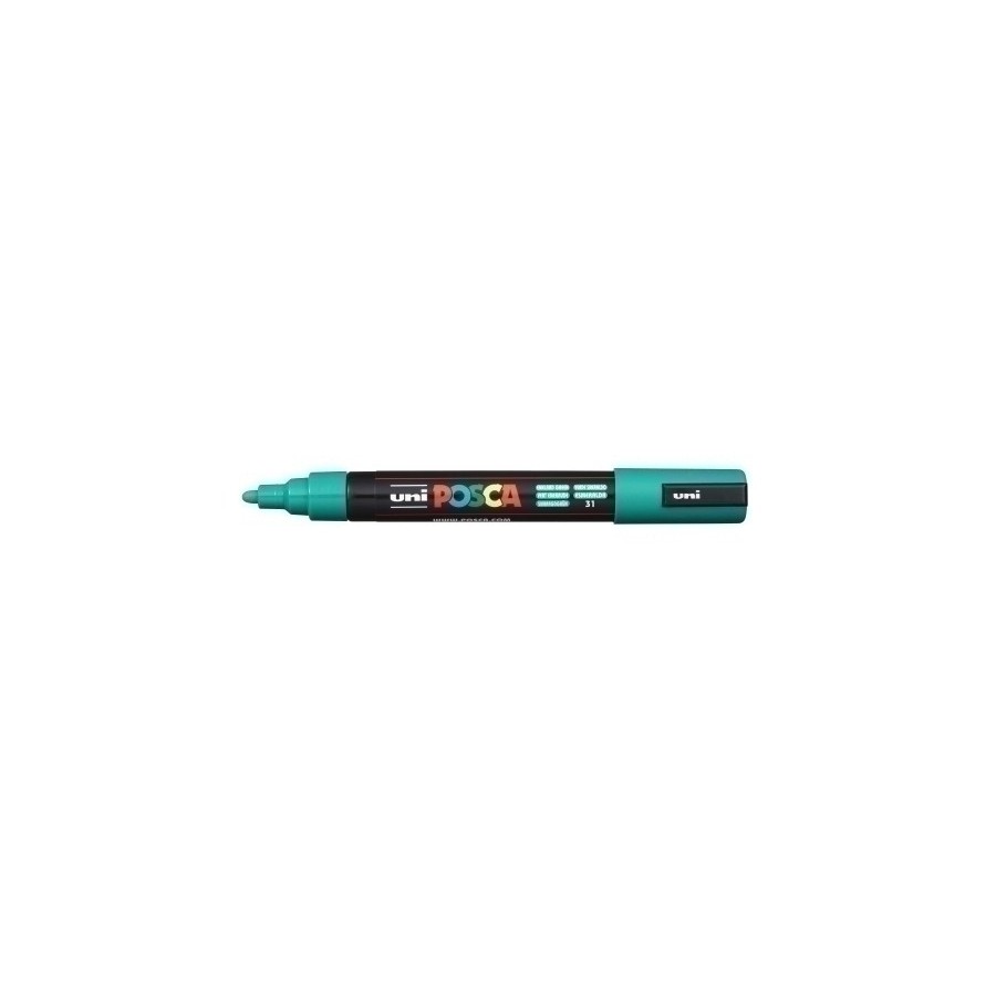 ROTUL.UNI-POSCA PC-5M VERDE ESMERALDA