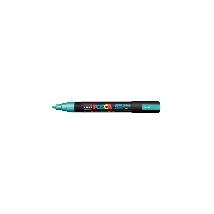 ROTUL.UNI-POSCA PC-5M VERDE METALICO