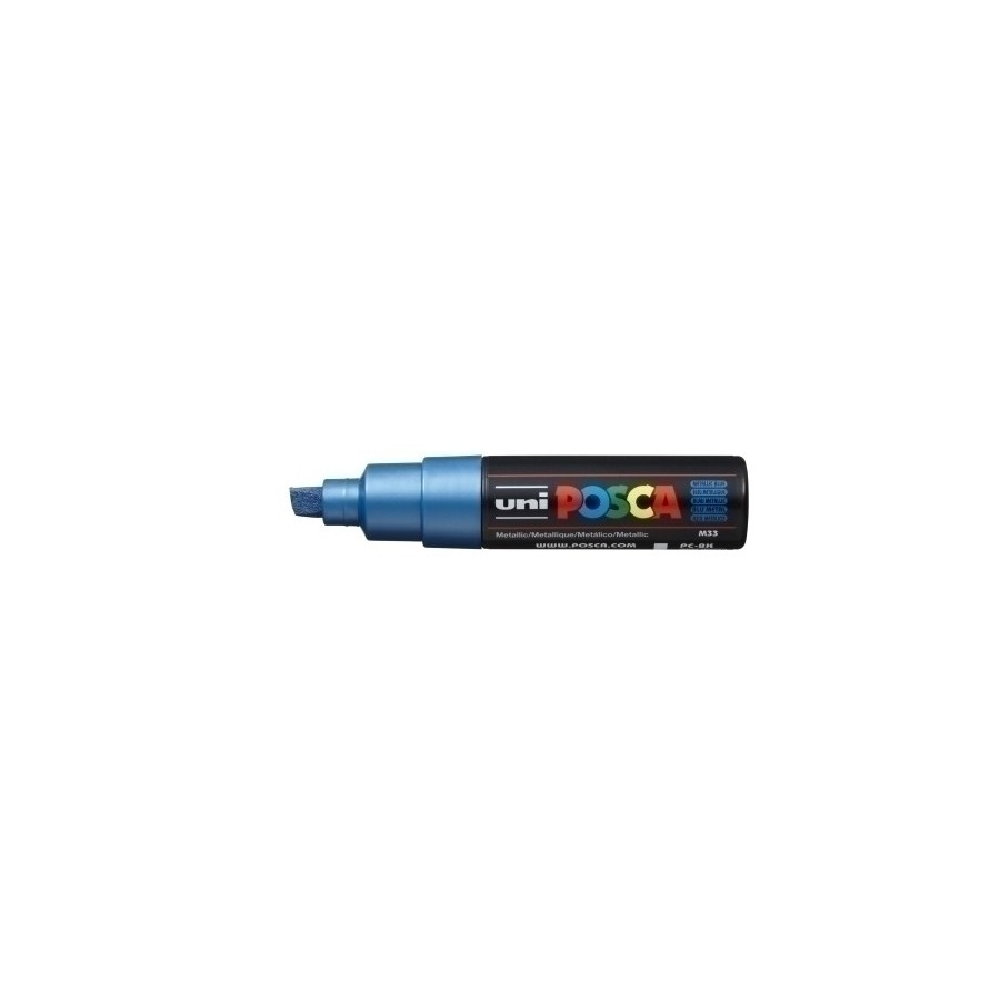 ROTUL.UNI-POSCA PC-8K AZUL METALICO