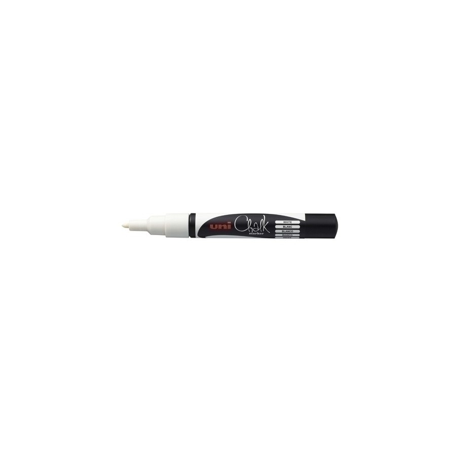 ROTUL.UNIBALL CHALK MARKER PWE-3MS BLANC
