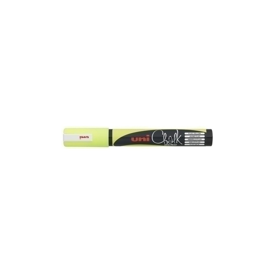 ROTUL.UNIBALL CHALK MARKER PWE-5M AMARIL