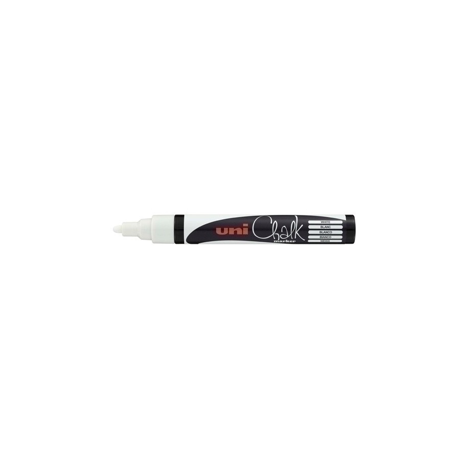ROTUL.UNIBALL CHALK MARKER PWE-5M BLANCO