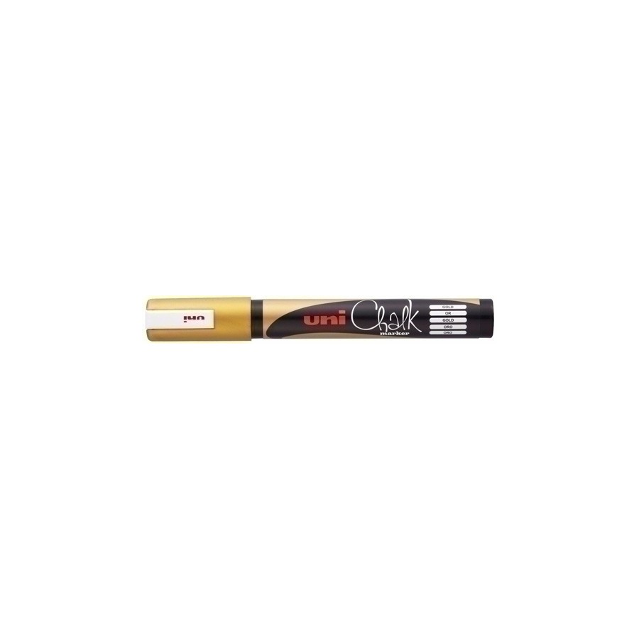ROTUL.UNIBALL CHALK MARKER PWE-5M ORO