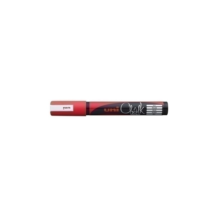 ROTUL.UNIBALL CHALK MARKER PWE-5M ROJO