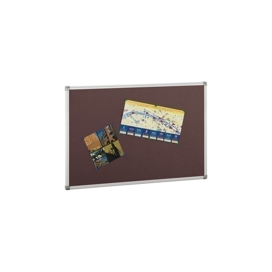 TABLERO CORCHO TAP M. ALUMINIO 90X120 BU