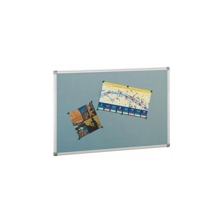 TABLERO CORCHO TAP M. ALUMINIO 90X120 GR