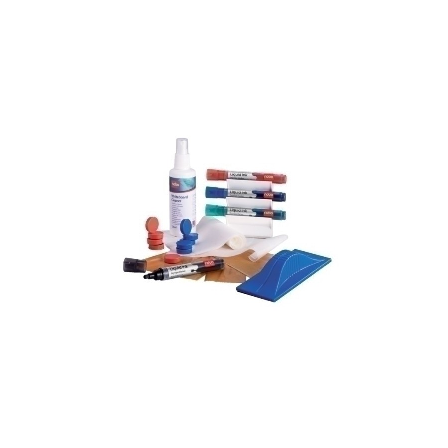 KIT PIZARRA BLANCA NOBO COMPLETO
