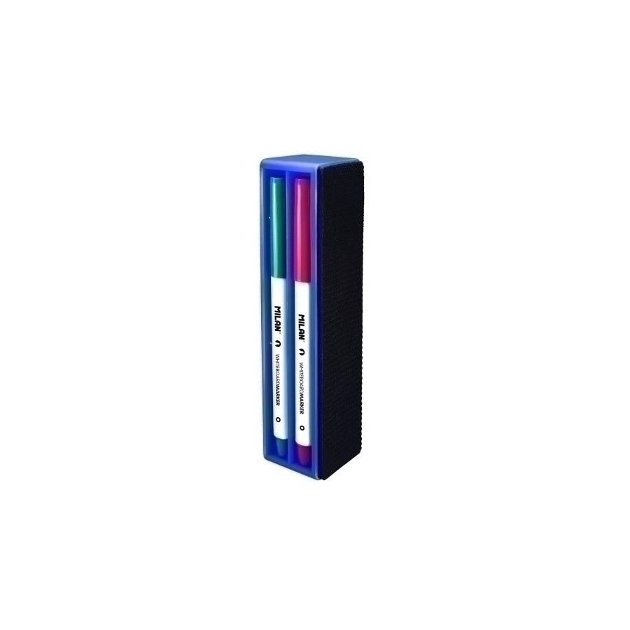 BORRADOR PIZARRA MILAN + 4 ROTULADORES