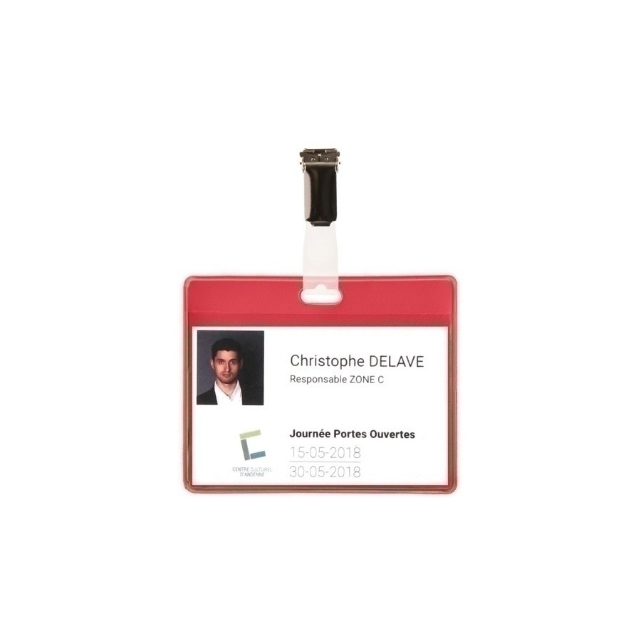 FUNDA DIST. TARIFOLD PVC PINZA RO P/25