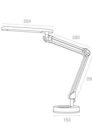 LAMPARA SOBR. A.2000 LED 6W LED4STARS PL