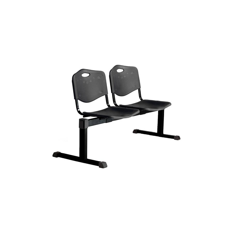 BANCADA PIQUERAS ROBLEDO PVC NEGRO