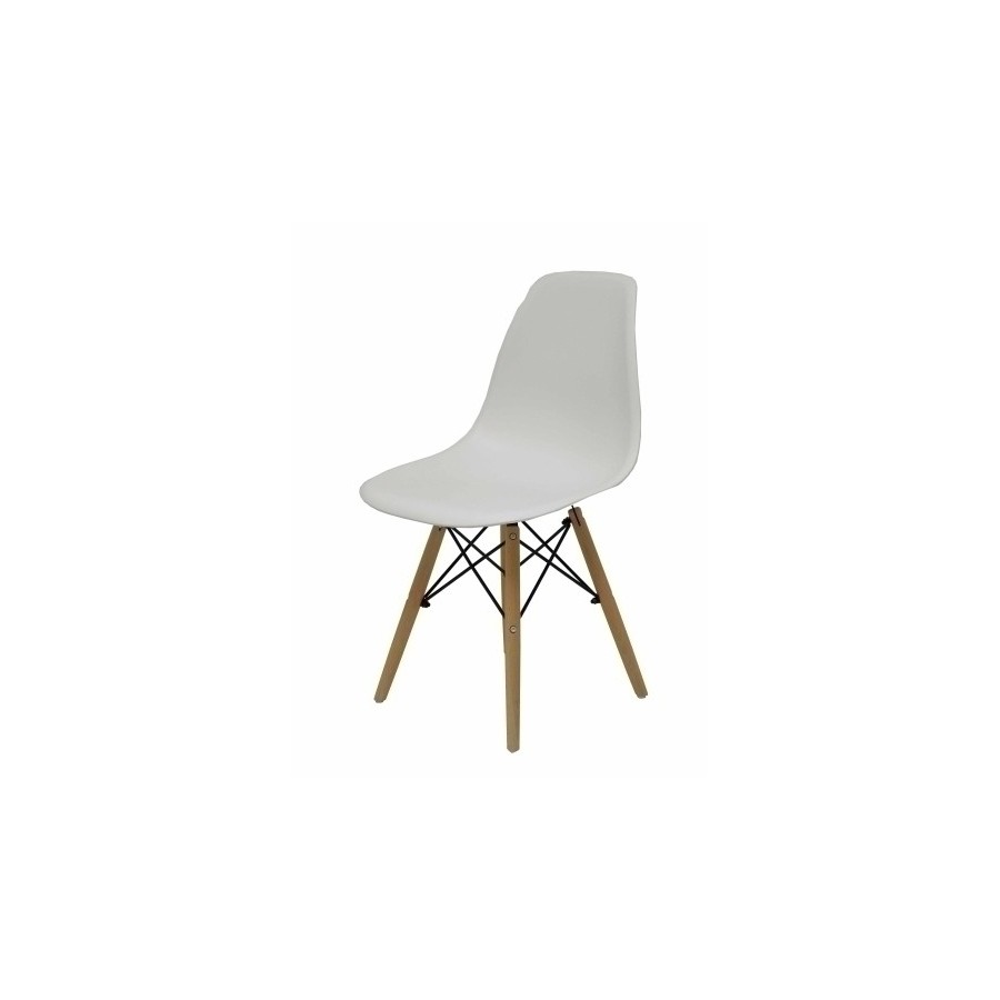 SILLA PIQUERAS PRIEGO CONF.PVC BLANCO P/
