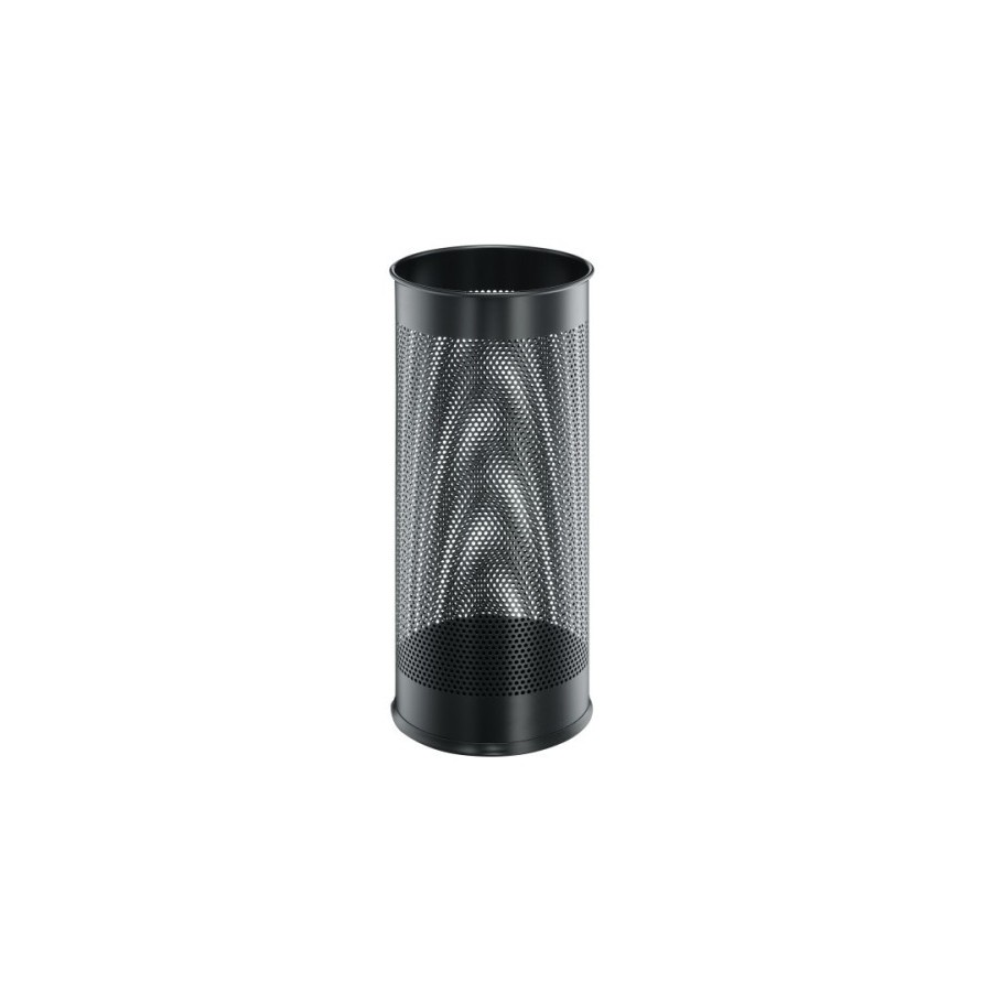 PARAGUERO DURABLE ACERO C/REJILLA NEGRO