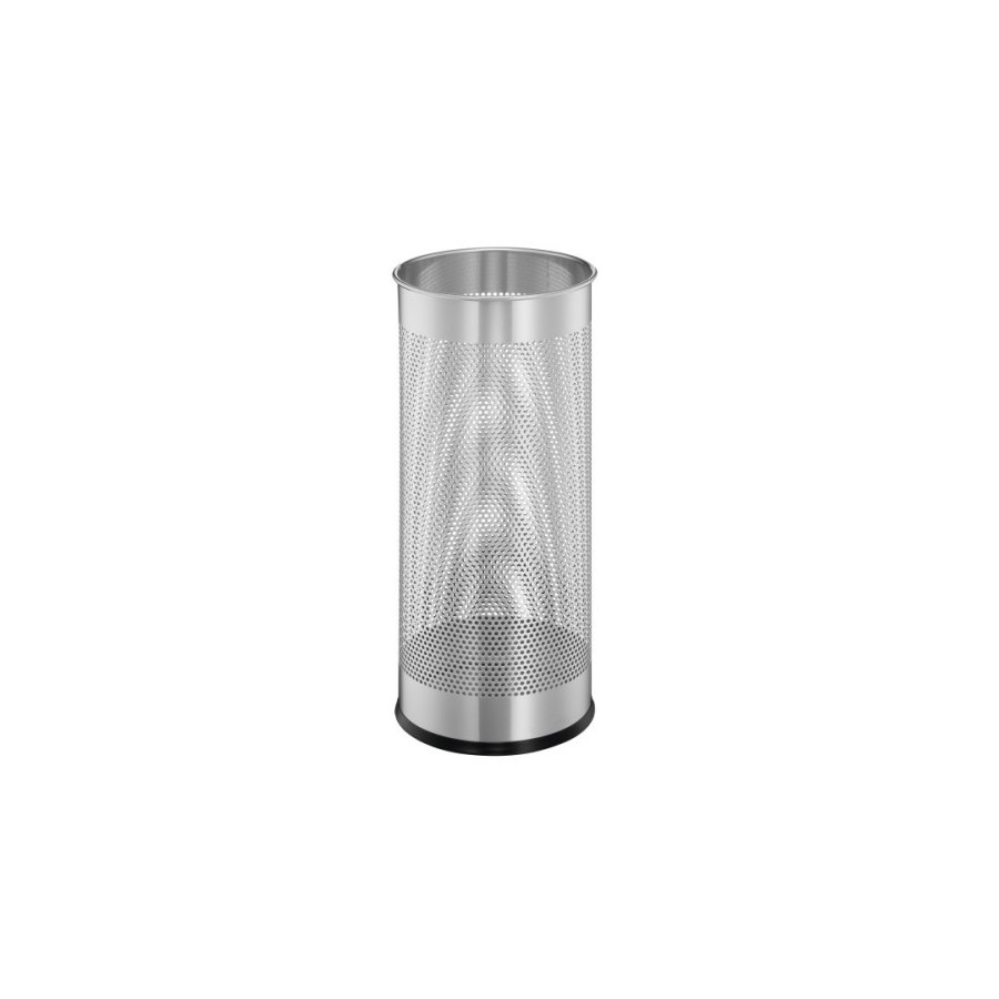 PARAGUERO DURABLE ACERO C/REJILLA PLATA