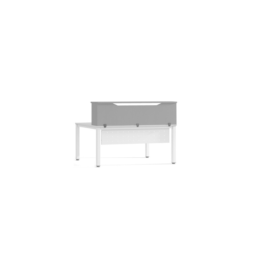 RECEPCION ROCADA 140x30x40 GRIS/GRIS
