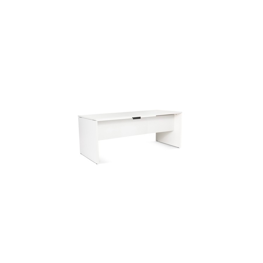 MESA ROCADA WORK 180x80 BLANCO/BLANCO