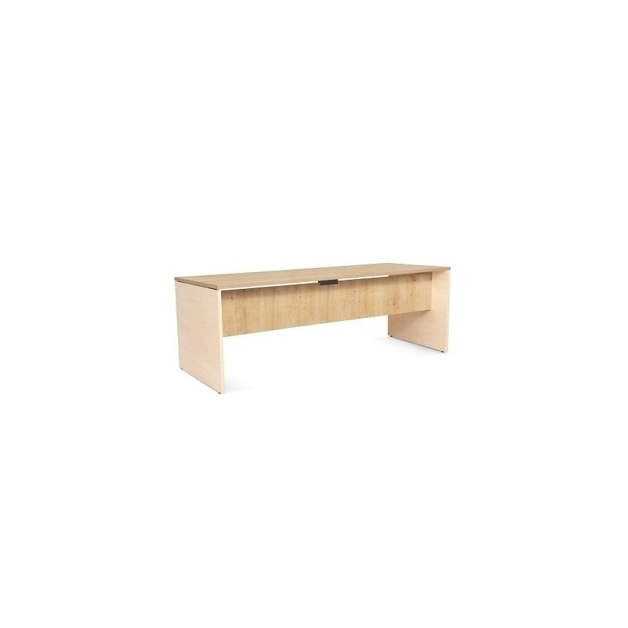 MESA ROCADA WORK 200x80 HAYA/ROBLE