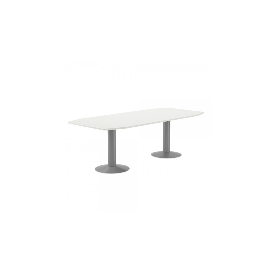 MESA ROCADA MEETING 220x100 AL/BLANCO