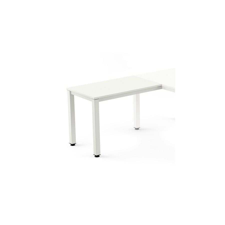 MESA ROCADA EXEC. ALA 100x60 BL/BLANCO