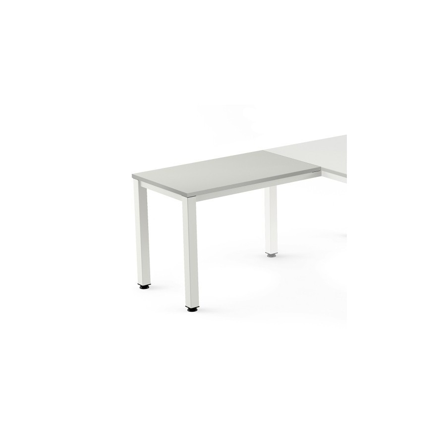 MESA ROCADA EXEC. ALA 100x60 BL/GRIS