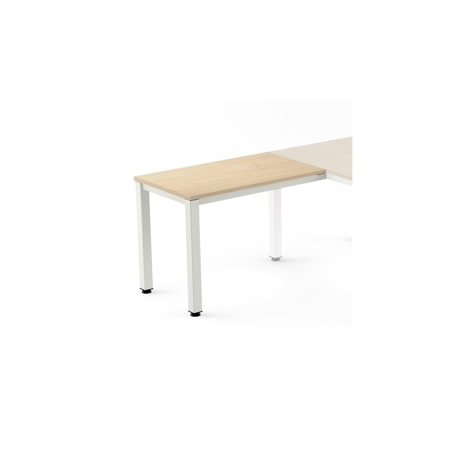 MESA ROCADA EXEC. ALA 100x60 BL/HAYA