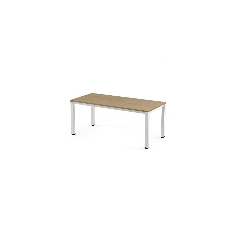 MESA ROCADA EXECUTIVE 180x80 BL/ROBLE