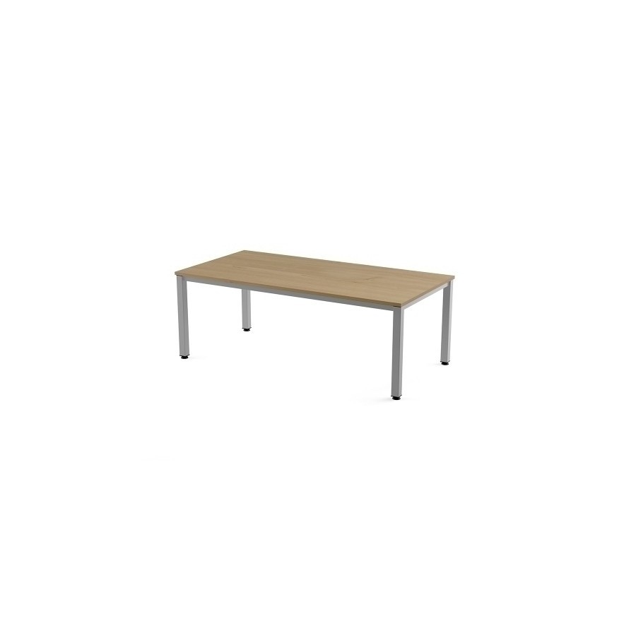 MESA ROCADA EXECUTIVE 200x100 AL/ROBLE