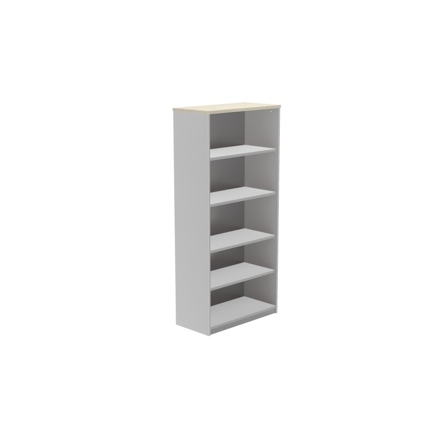 ARMARIO ROCADA ABIERTO 195x90 GRIS/ROBLE