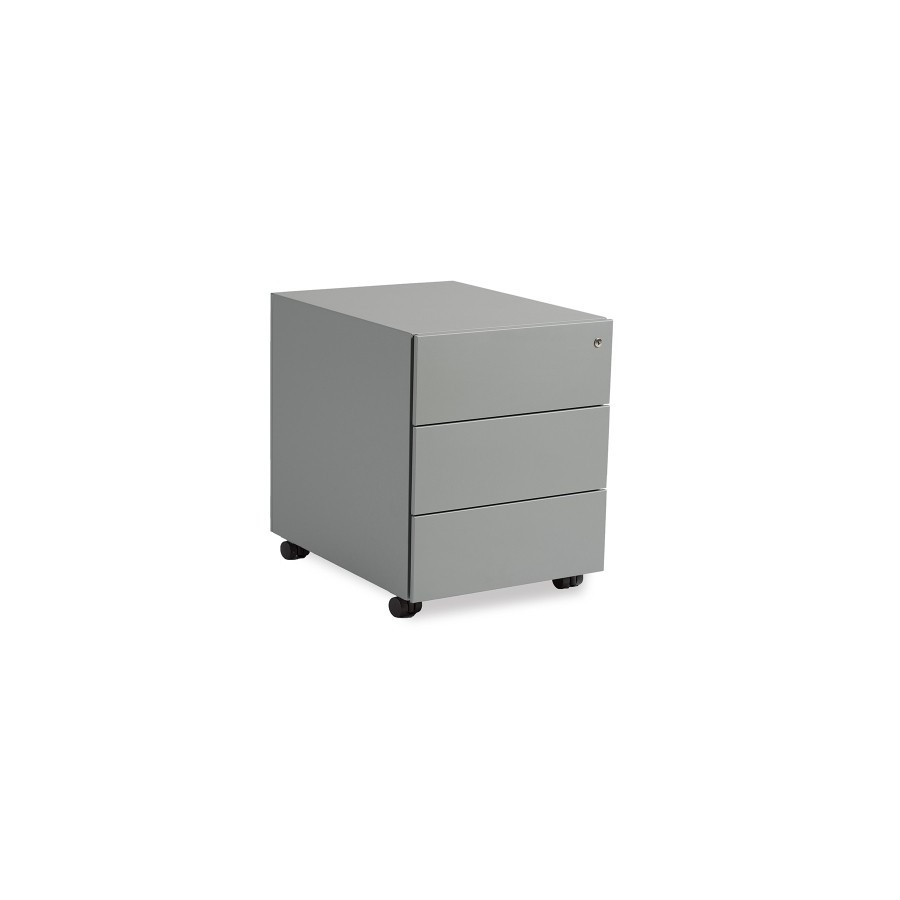 CAJONERA ROCADA 3 CAJONES GRIS/GRIS