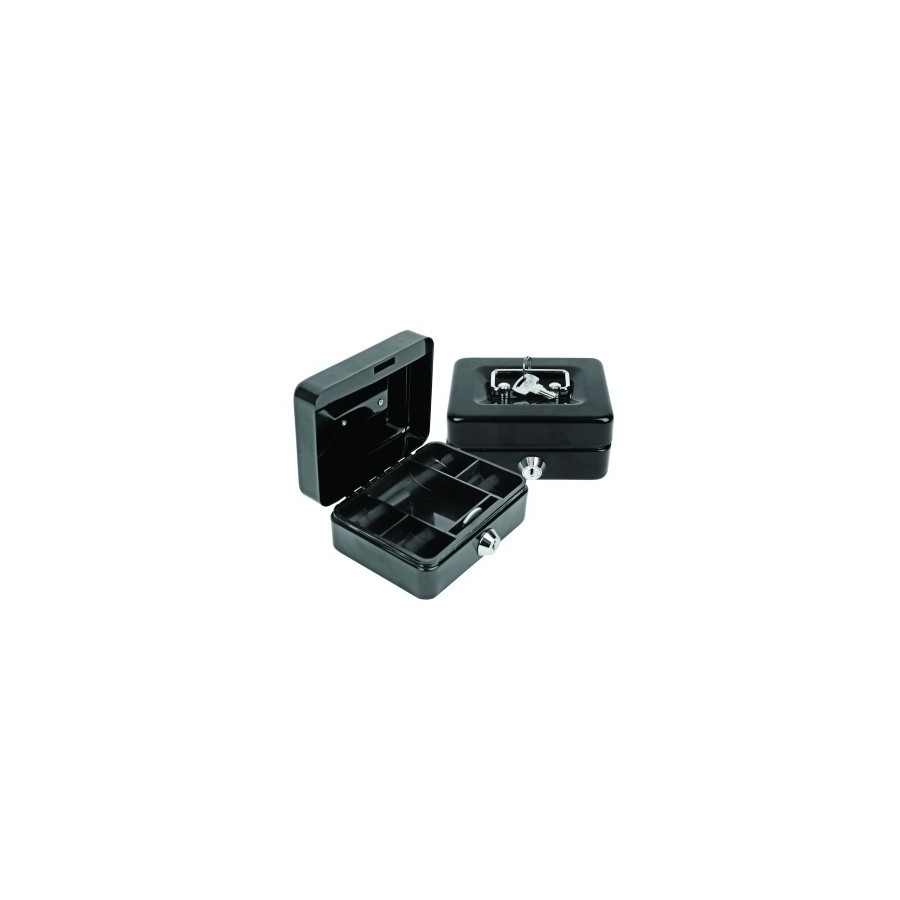 CAJA DE CAUDALES FOROFIS 12x9x6 NEGRO