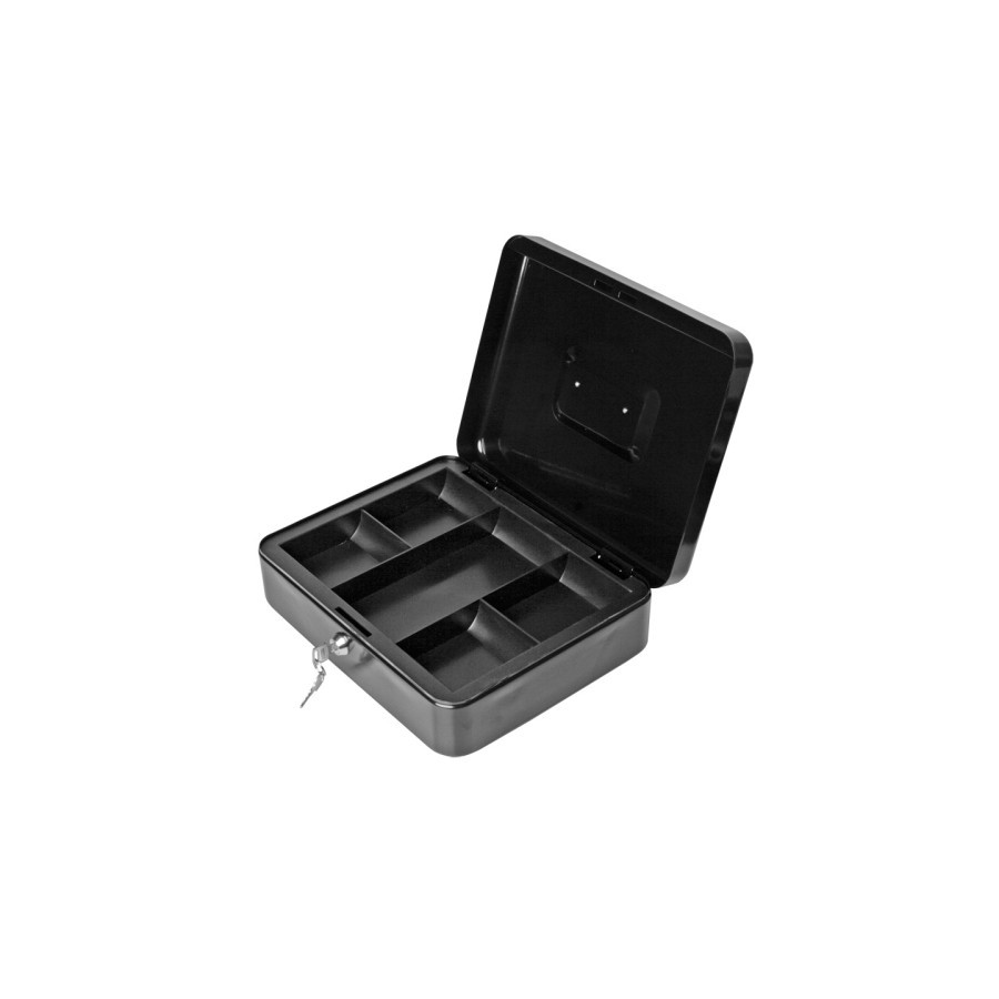 CAJA DE CAUDALES FOROFIS 30x24x9 NEGRO