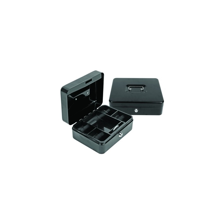 CAJA DE CAUDALES FOROFIS 25x18x9 NEGRO