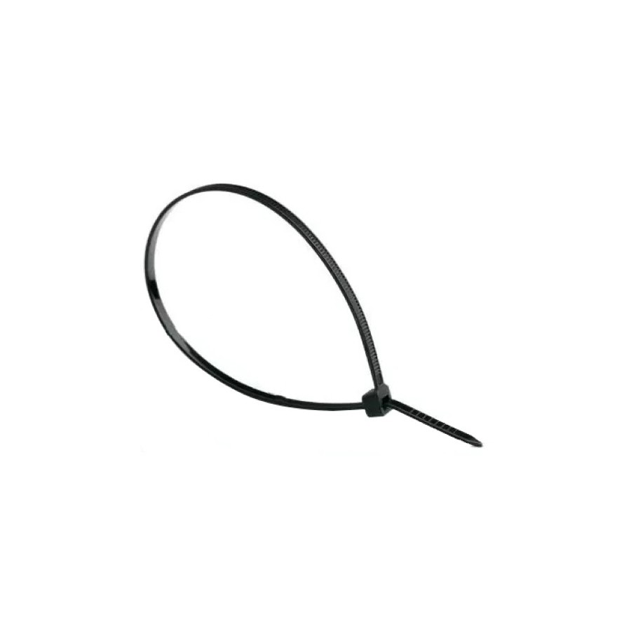 BRIDAS NYLON 200x4,8MM NECRO C/100